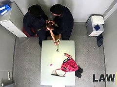 18 jahre, Europäisch, Hd, Polizei, Rau, Sohn, Jungendliche (18+), Flotter dreier