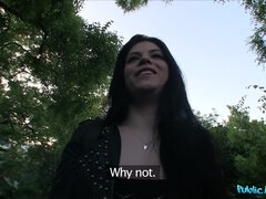 Amatør, Babe, Pik sutte, Europærer, Penge, Udendørs, Pov, Realitet