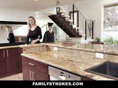 Amateur, Gros seins, Blonde, Plantureuse, Famille, Hard, Maman, Belle mère