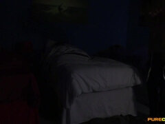 Stor kuk, Långt ner i halsen, Fyrkant, Grupp, Handjobb, Massage, Porrstjärnor, Tuttar