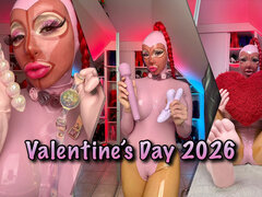 Amatör, Kvinna, Latex, Onani, Solo, Vibrator