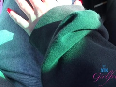 Blond, Fotjobb, Kjæreste, Runke, Kyssing, Olje, Orgasme, Barbert