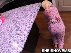 4k Sneaking A OralSex & Sex From My Step Daughter Msnovember, Ebony Nerd On Knees Wearing Glasses 4k