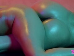 Academia, Beijar, Lésbica, Lambendo, Óleo, Xoxota