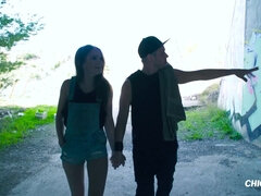 Evelina Darling, Nikolas Russian Teen Eats - Girlfriend Evelina darling dicked outdoors