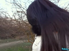 Tjeckisk, Europeisk, Ansiktsbehandling, Utomhus, Pov, Kort hår, Tatuering, Tuttar