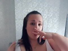 Amatör, Rumpa, Bbw stor vacker kvinna, Stor stjärt, Brunett, Knubbig, Fetisch, Solo