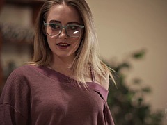 Tussi, Blondine, Blasen, Spermaladung, Hardcore, Masturbation, Jungendliche (18+), Titten