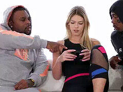 Monumentális dákó, Fekete, Krémes süti, Ondó fröcskölés, Arcra élvezés, Tini, Hármas