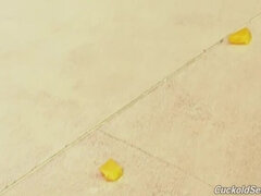 In den arsch, Grosser schwanz, Grosse titten, Braunhaarige, Aufs gesicht abspritzen, Hd, Strümpfe, Flotter dreier