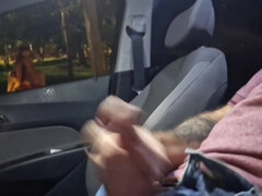 Risky Masturbation For A Redhead Who Was At The Bus Stop
