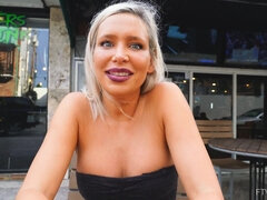 ビーチ, 淫乱熟女, アウトドア, 公共, 一人