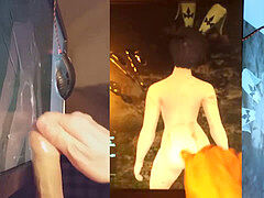 Bukkake, Gej, Masturbacja