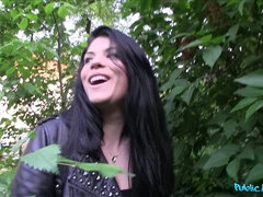 Amatør, Kukk suging, Britisk, Ansiktssperm, Utendørs, Synsvinkel, Offentlig