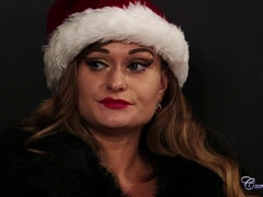 Nasty Cougar Honour May Office Christmas Facial