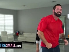 Petite Housewife Khloe Kapri Thanks Big-Dicked GI Joey With Intense Anal - Exxxtra Small