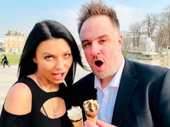 Stor stjärt, Stor kuk, Stora tuttar, Avsugning, Brunett, Doggystyle, Slick, Milf