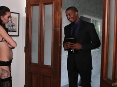 Tyłek, Niemowlę, Duży kutas, Czarny, Brunetka, Zdrada, Głebokie gardło, Wielorasowy