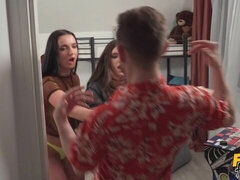 Stor rumpe, Stor kukk, Kukk suging, Bakfra, Kvinner mann, Milf, Tynn, Tenåring