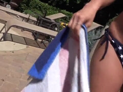 Lieveling, Grote mammen, Bruinharig, Masseren, Masturbatie, Gezichtspunt, Alleen, Tiener