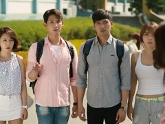 Amatorka, Azjatka, Duży tyłek, Duże cycki, Obciąganie, Kutas, Koreański, Student