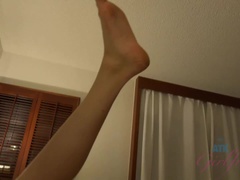 Enthousiasteling, Anaal, Blond, Voetbeurt, Vriendin, Gezichtspunt, Spuiten, Tatoeage