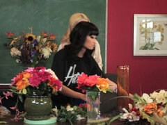 Asiat, Store bryster, Blondine, Brunette, Lesbisk, Lingerie, Onani, Bryster