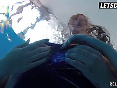 Czech Slut Ria Sun Fucks With The Swimming Coach Underwater