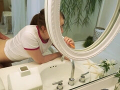 Arsch, Blasen, Kondom, Sperma im mund, Würgen, Höschen, Pov, Jungendliche (18+)