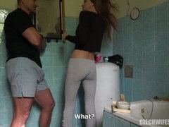 Amateur Czech porn with cheating blonde wife - Lets Cheat - homemade sex with cumshot