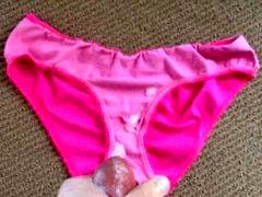 Pink Panty Male orgasm 03