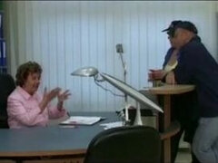 Ansiktsbehandling, Fingering, Tysk, Granny, Mogen, Grov, Trekant, Vintage