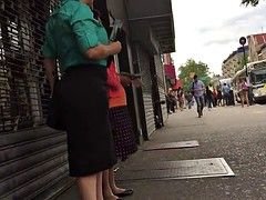 Mulher linda e grande, Maduroa, Espanhola, Voyeur