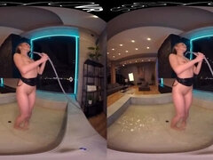 Sexy russian babe MaryQ teasing in exclusive StasyQ VR video