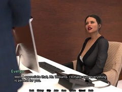 Mr. William Seduces Evelyn - Hot Cheating Wife in HD - Chapter 6