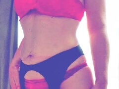 Afrikansk, Amatør, Svart, Blond, Europeisk, Milf, Alene, Strømper