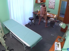 Estilo perrito, Pies, Fetiche, Enfermera, Oficina, Coño, Uniforme, Voyeur