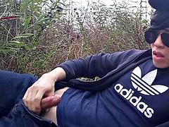 素人, アジア人, イく瞬間, カワイイ, ゲイ, オナニー, アウトドア, 公共