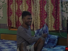 素人, フェラチオ, カップル, 中出し, インド人