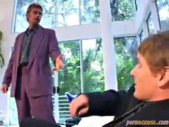 Няня, Блондинки, Минет, Втроем