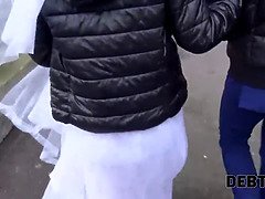 금발의, 신부, 오쟁이 진 남자, 체코인, Hd, 집에서 만든, 돈, 거칠게