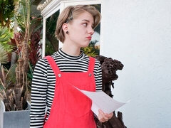 Veľké péro, Na psíka, Prirodzené prsia, Drobunké, Vyholené, Krátke vlasy, Teenka, Kozičky