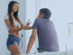 Arsch, Blasen, Schwanz, Latina, Masturbation, Im freien, Pool, Arsch lecken