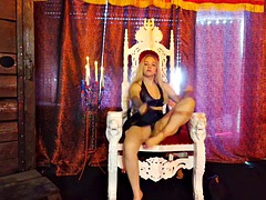 Bondage discipline sadomasochisme, Grote lul, Fetisj, Voeten fetish, Latex, Leer, Likken, Masturbatie