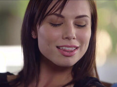 Schwarz, Braunhaarige, Gruppe, Hardcore, Interrassisch, Lingerie, Jungendliche (18+), Flotter dreier