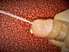 Enthousiasteling, Sperma shot, Indisch, Masturbatie, Alleen