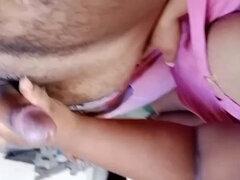 Stranger fucks my bbw wife and cums in her ass