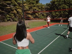 フェラチオ, 茶髪の, 公共