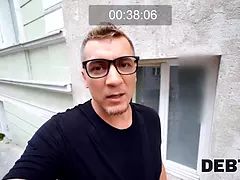 Vakker, Blond, Tjekkisk, Hd, Naturlige bryster, Synsvinkel, Realitet