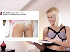 Amateur, Gros seins, Doigter, Talons, Chatte, Solo, Dénudage, Adolescente